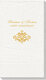 Simply Ornate Scroll Moire Guest Towels Image 2 of 2